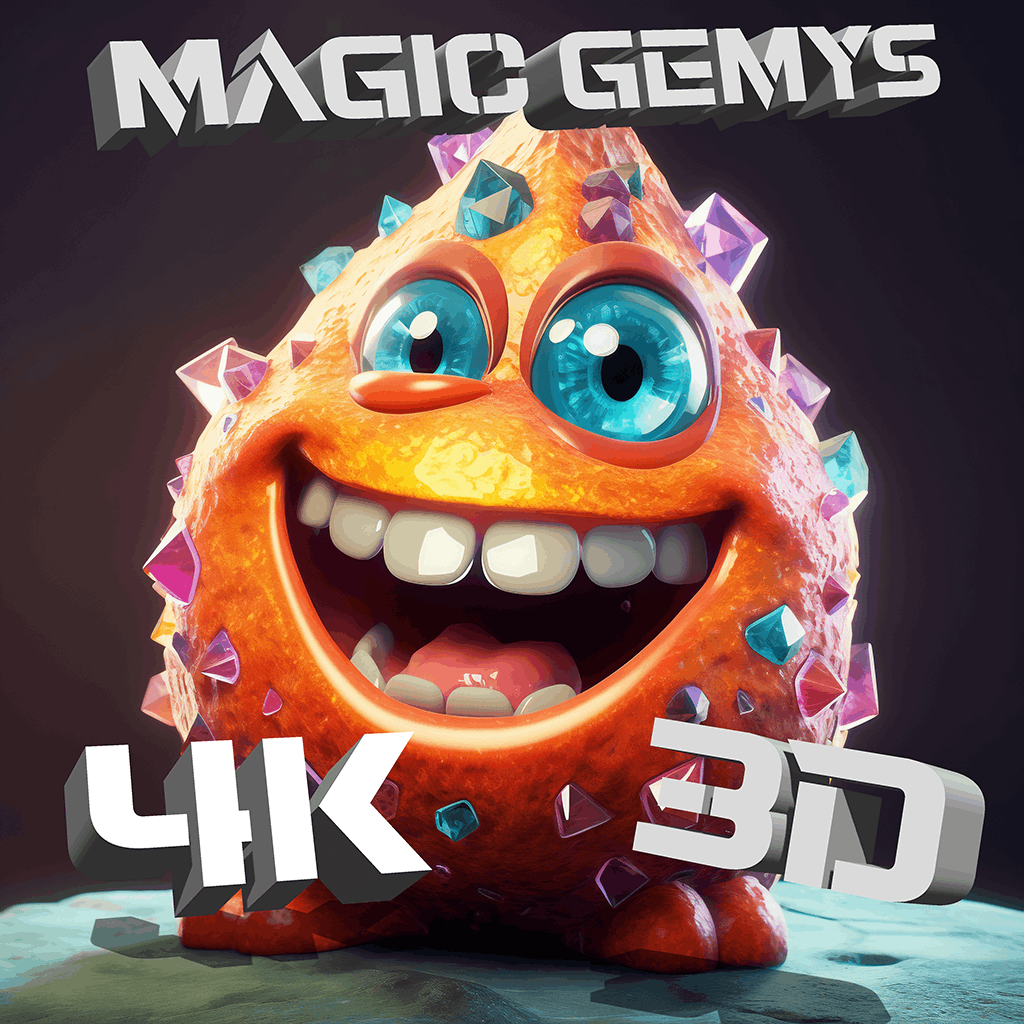 Magic Gemys 4k 3D